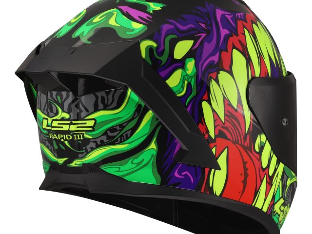 LS2 Rapid III Lycant Integraalhelm — foto 6