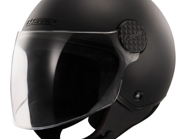 LS2 Sphere Lux II Solid jethelm — foto 2