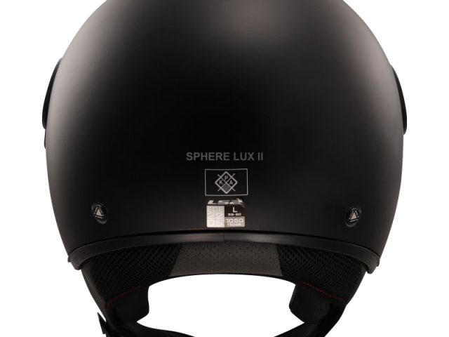 LS2 Sphere Lux II Solid jethelm — foto 4