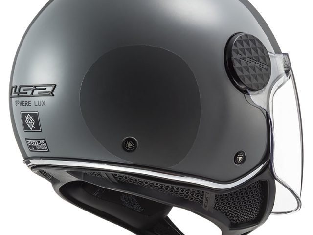 LS2 Sphere Lux Single Mono Jethelm — foto 4