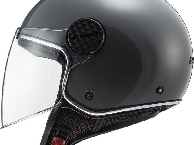 LS2 Sphere Lux Single Mono Jethelm — foto 5