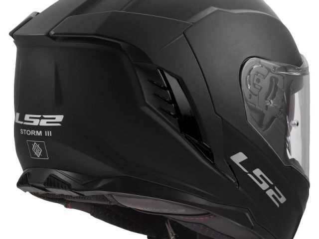 LS2 Storm III Solid Integraalhelm — foto 4