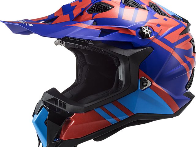 LS2 Subverter EVO Gammax Crosshelm — foto 2