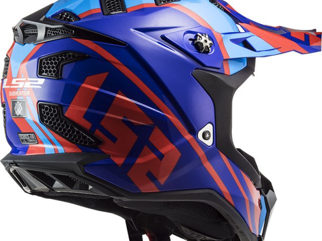 LS2 Subverter EVO Gammax Crosshelm — foto 4