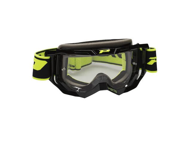 Progrip Vista N 3303 Black / Clear Lens NoFog AntiScratch crossbril