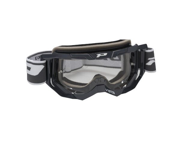 Progrip Vista N 3303 Dark Grey / Clear Lens NoFog AntiScratch crossbril