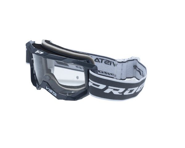 Progrip Vista N 3303 Dark Grey / Clear Lens NoFog AntiScratch crossbril — foto 2