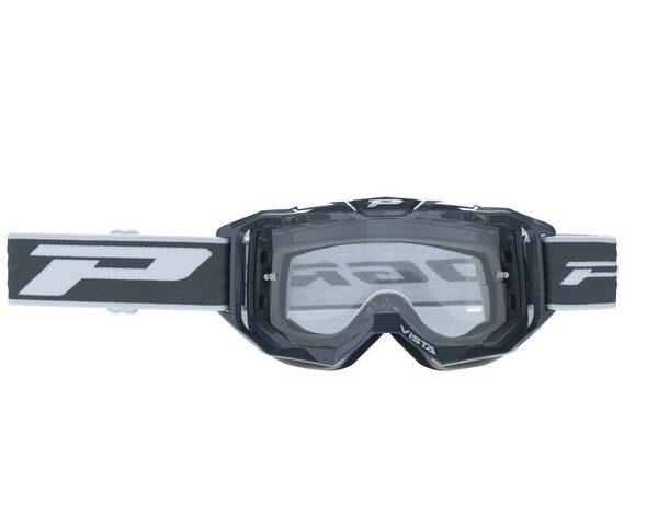 Progrip Vista N 3303 Dark Grey / Clear Lens NoFog AntiScratch crossbril — foto 3