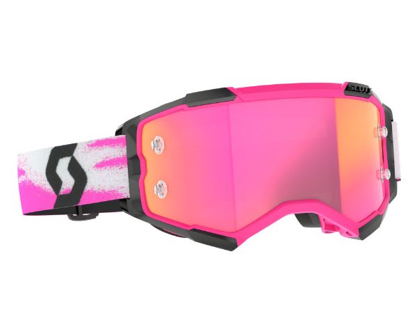 Scott Fury Pink/Black Pink Chrome Works Crossbril