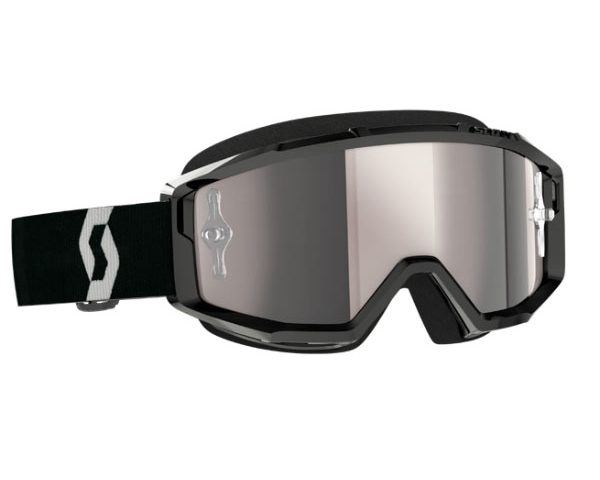 Scott Primal Black Silver Chrome Works Crossbril