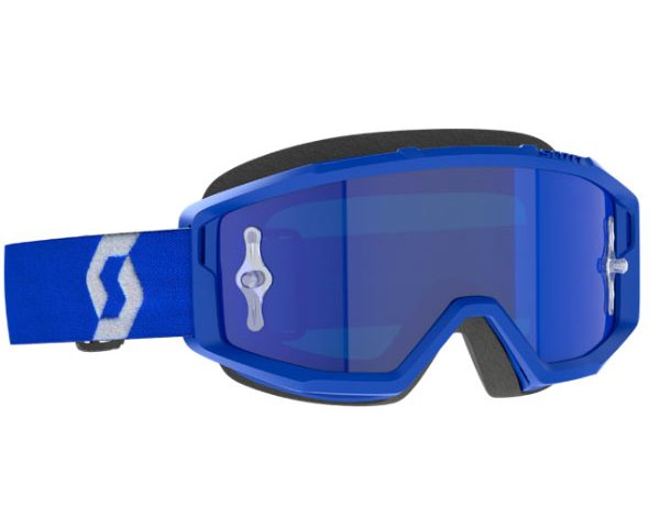 Scott Primal Blue/White Blue Chrome Works Crossbril