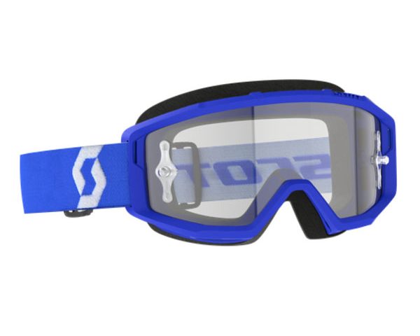 Scott Primal Clear Blue/White Works Crossbril