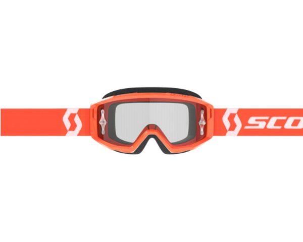 Scott Primal Clear Orange/White Works Crossbril — foto 2