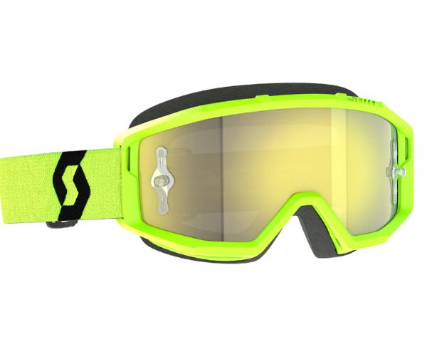 Scott Primal Neon Yellow/Black Yellow Chrome Works Crossbril