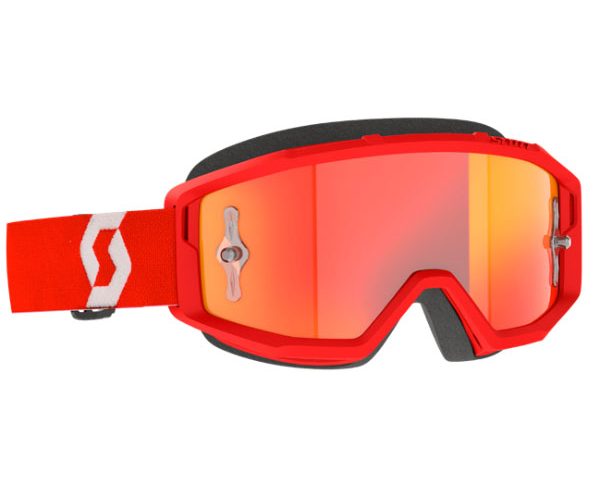 Scott Primal Red/White Orange Chrome Crossbril