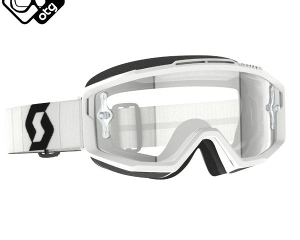 Scott Split OTG White/Black Clear Works Crossbril