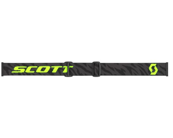 Scott Split OTG Zebra Black/Neon Yellow Clear Works Crossbril — foto 2
