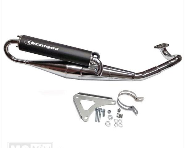 Uitlaat Tecnigas Next-R Chrome Peugeot Horizontaal 2T (Speedfight 3 & 4 / Ludix / Kisbee)