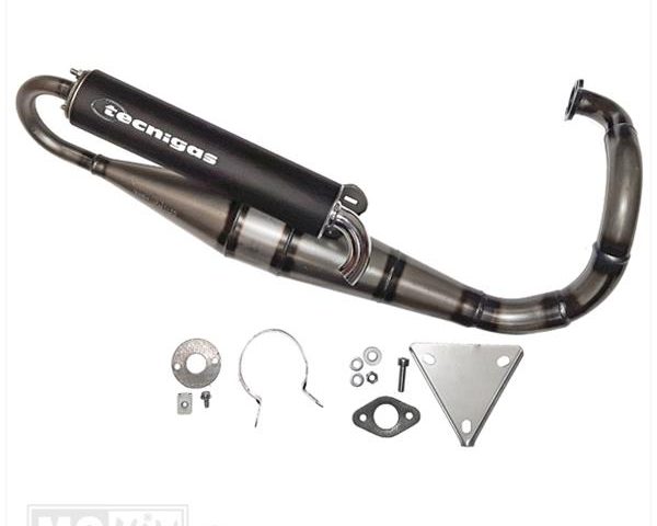 Uitlaat Tecnigas Next-R Peugeot Verticaal (Speedfight 1 & 2 / Vivacity / Trekker) 50cc 2T