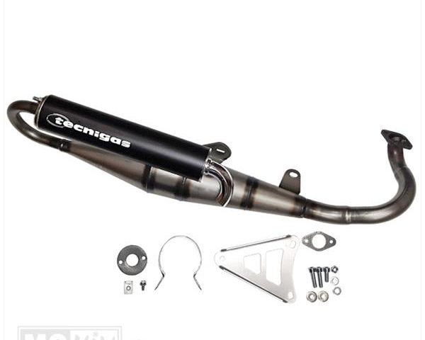 Uitlaat Tecnigas Next-R Yamaha Aerox / Jog / Neo's / Malaguti / Aprilia Minarelli Horizontaal 50cc 2T
