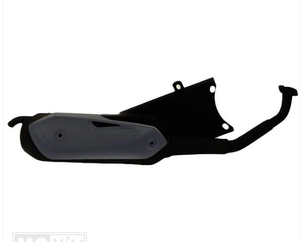 Uitlaat Tecnigas Silent-Pro Black Daelim S-Five / E-Five