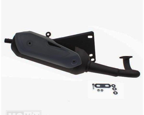 Uitlaat Tecnigas Silent-Pro Black Derbi / Suzuki / Aprilia (Morini)