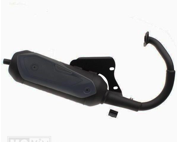 Uitlaat Tecnigas Silent-Pro Black Honda / Kymco / Daelim (Verticaal)