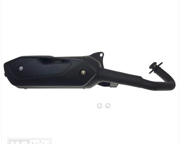 Uitlaat Tecnigas Silent-Pro Black Hyosung SF50 / Rally / Prima