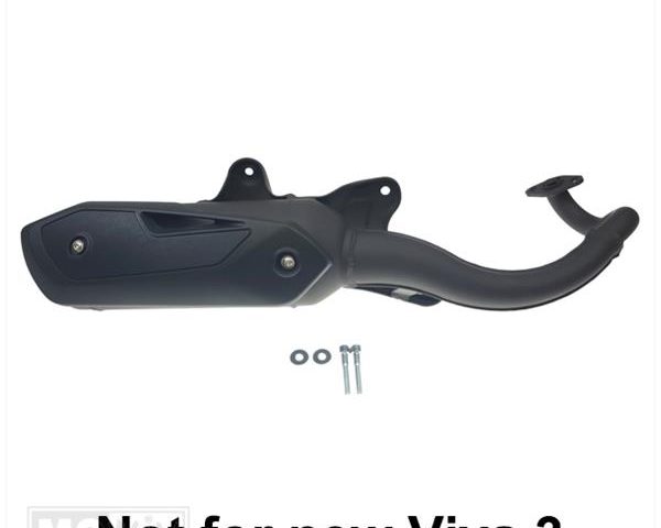 Uitlaat Tecnigas Silent-Pro Black Peugeot Horizontaal 2T AC/LC