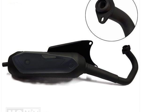 Uitlaat Tecnigas Silent-Pro Black Piaggio Sfera / Vespa ET2 / LX 2T