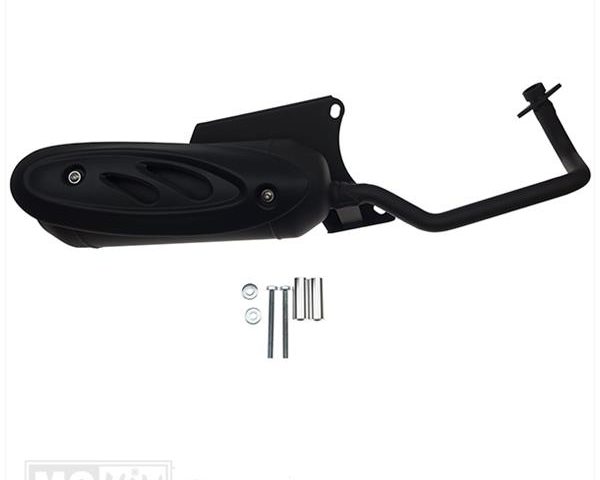 Uitlaat Tecnigas Silent-Pro Black Piaggio / Vespa 50cc 4T 4V
