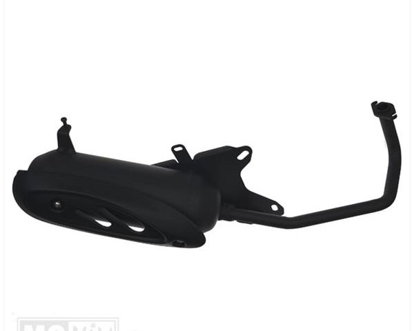 Uitlaat Tecnigas Silent-Pro Black Sym Fiddle II / Kymco Agility 4T (Oud Model) — foto 2