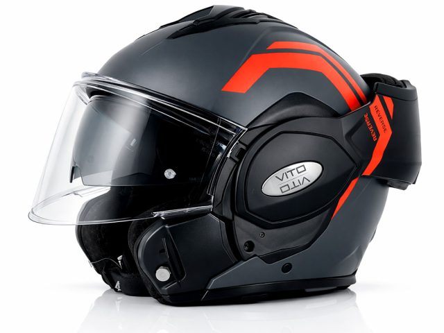 Vito Reverse Deco Systeemhelm — foto 2