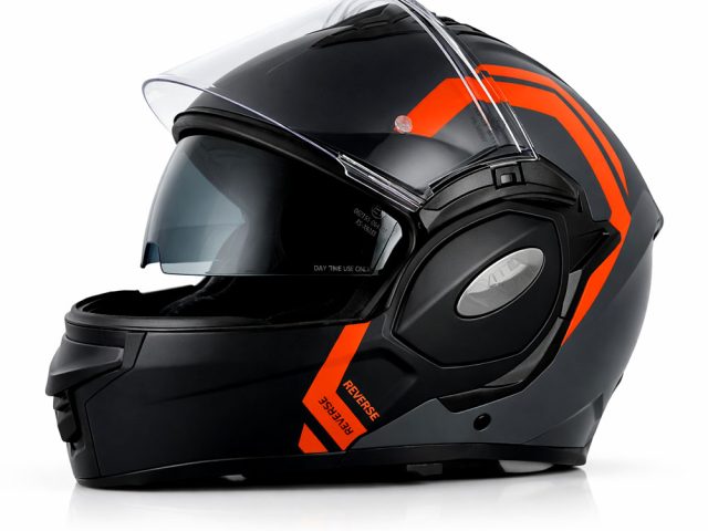 Vito Reverse Deco Systeemhelm — foto 4