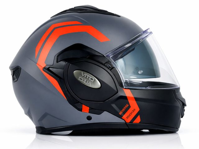 Vito Reverse Deco Systeemhelm — foto 6