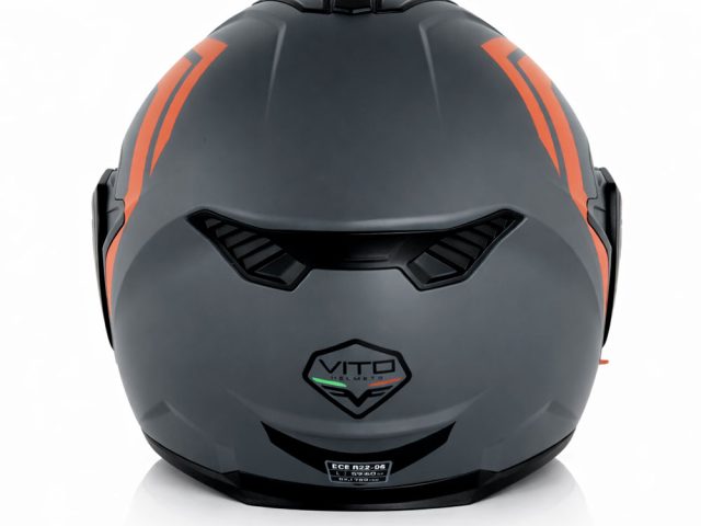 Vito Reverse Deco Systeemhelm — foto 8